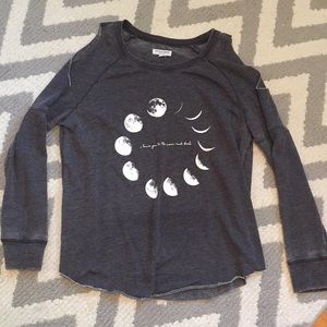 Super Cozy Cold Shoulder Top